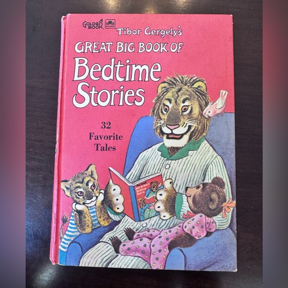 Vintage 1967 Tibor Gergely's Great Big Book of Bedtime Stories - Hardcover - Picture 1 of 8